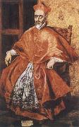 El Greco Portrait of a Cardinal Germany oil painting artist